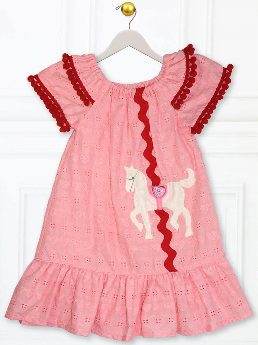 CAROUSEL - Easy Girls Peasant Dress Pattern