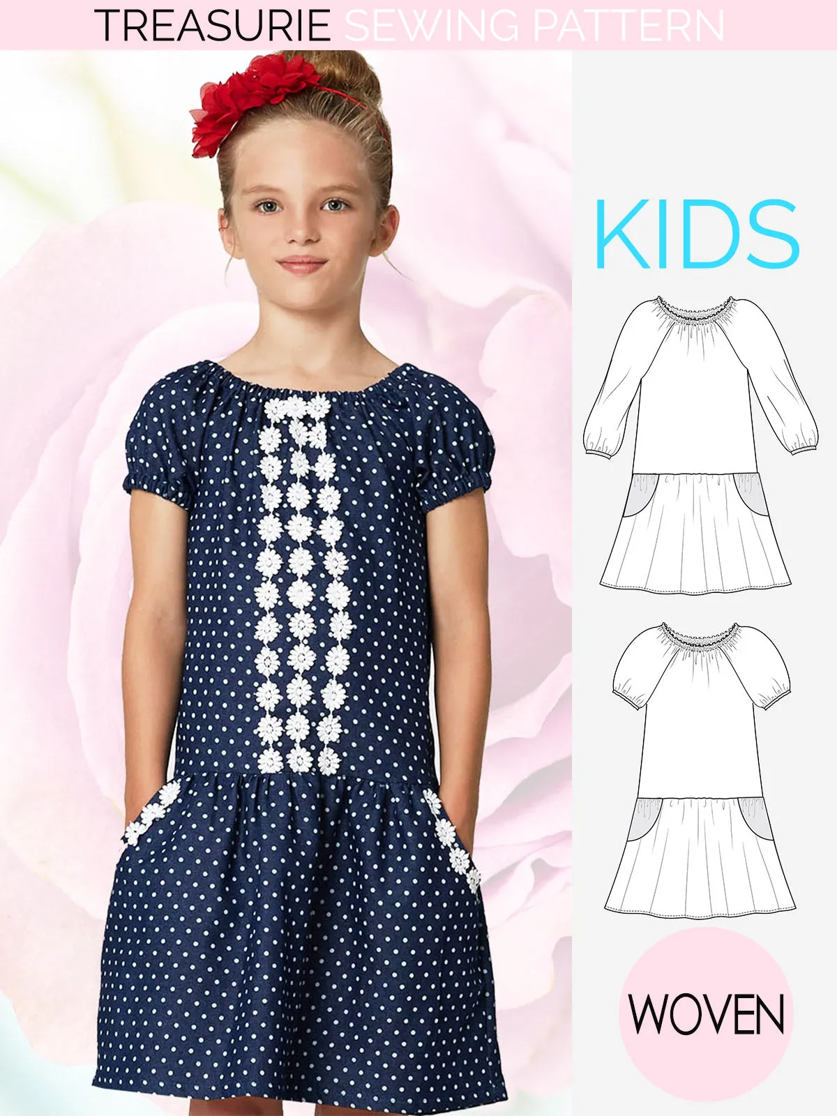 DAISY - Peasant Dress Patterns (2-10)