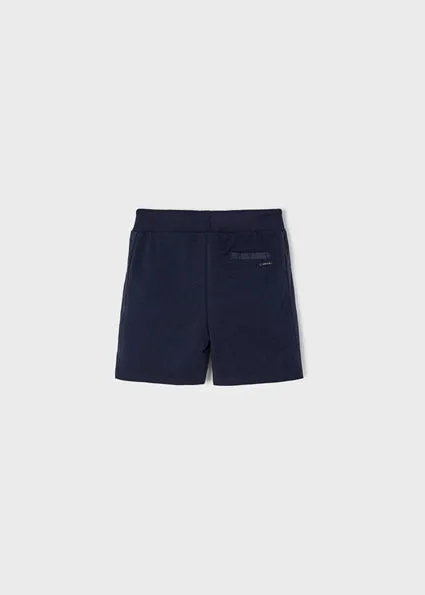 Knit Short with Side Panel Detail