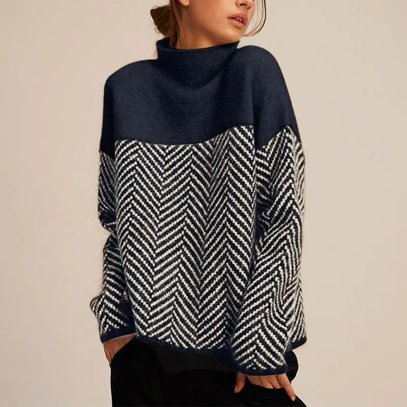 Nadine - Trendy turtleneck jumper