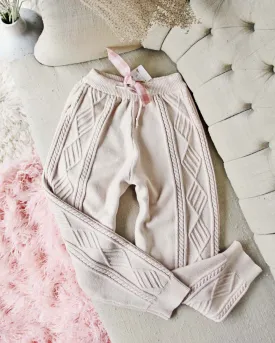 Sweater Knit Joggers
