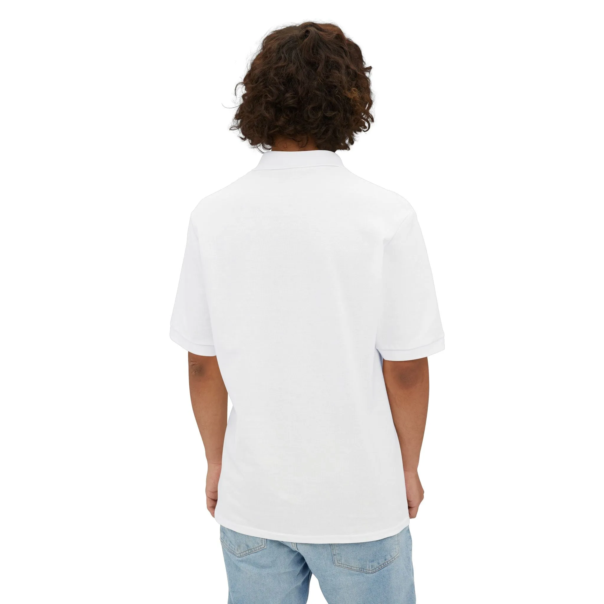 Transylvanian Scent Hound Men's Piqu Polo Shirt - Exquisite Craftsmanship and Timeless Elegance